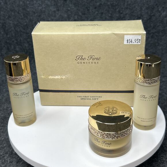 OHUI The First Geniture Special Gift Set AntiAging Skincare Set 3pc Vanity Decor - Picture 3 of 14